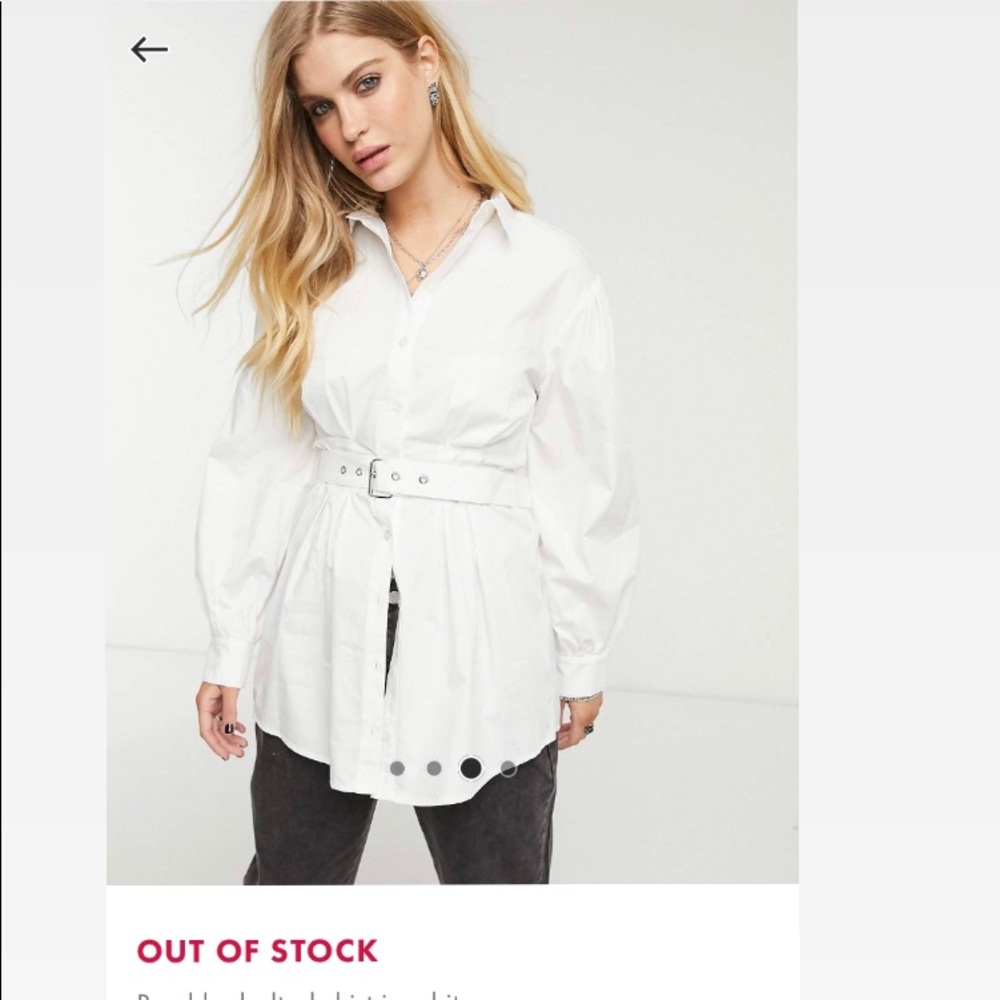 ASOS Belted Shirt